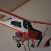 wilga 980mm brushless with flaps and orangerx rx3s flight stabilzation